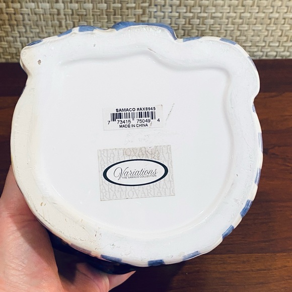 🎄VTG Variations Ceramic Snowman Figurine Votive Holder - Picture 9 of 10